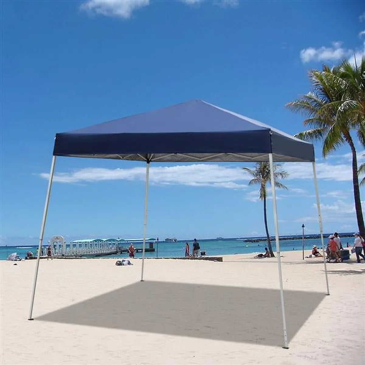 3 x 3M Waterproof Folding Tent Blue K137558