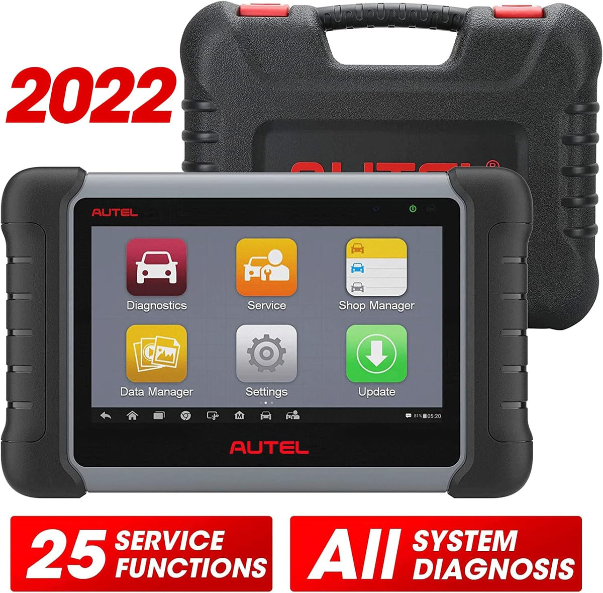 2022 Auto Scanner with All System Diagnostic & 25+ Services R6402