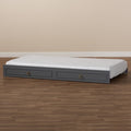 Gray Finished Wood Twin Size Trundle Y5853
