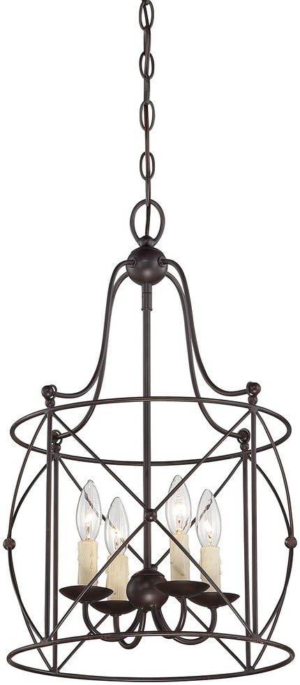 English Bronze 4-Light Foyer Q49997