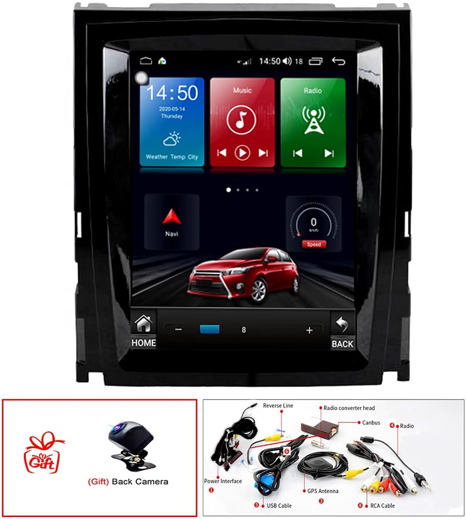 10.4inch Android 11 Touch Screen Stereo for Cadillac Escalade 2007-2014 D8063