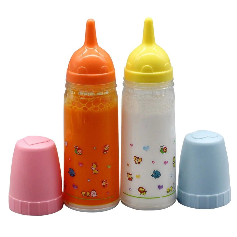 Magic Juice And Milk Bottle Set Baby Dolls Accessories 100ml U8774