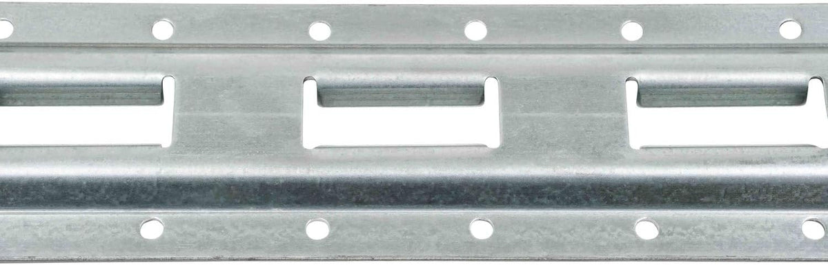 8 Pack 5' Vertical E-Track Galvanized Steel Tie-Down Rail H11115