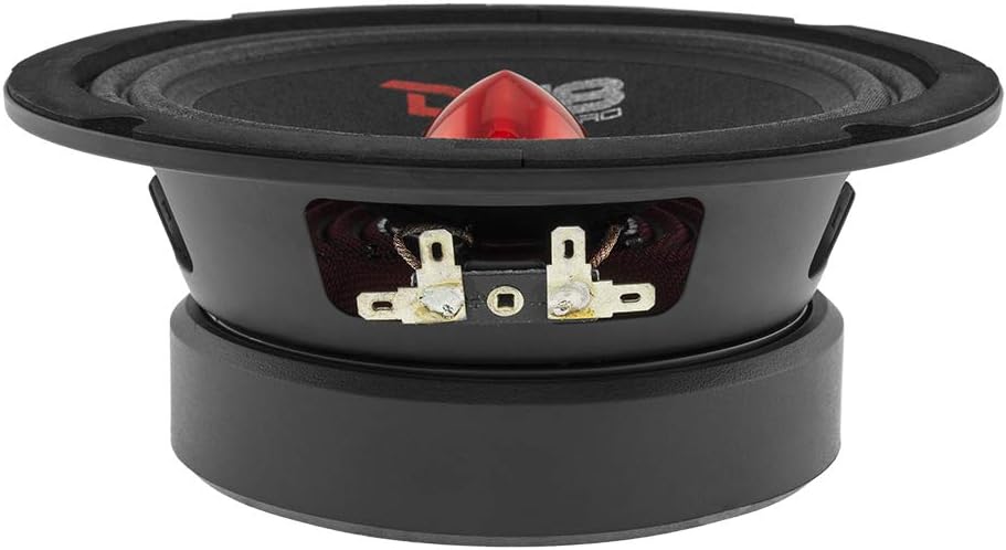 Red Aluminum Bullet 6.5 Midrange Loudspeaker 480W Max 8 Ohms (2 Speakers) F67123