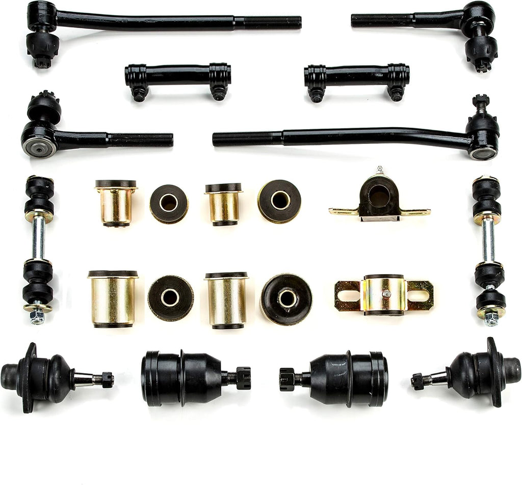 Black Polyurethane Front End Suspension Rebuild Kit (22 Piece Kit) W59989