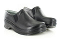Black Leather Naples Shoes E932026