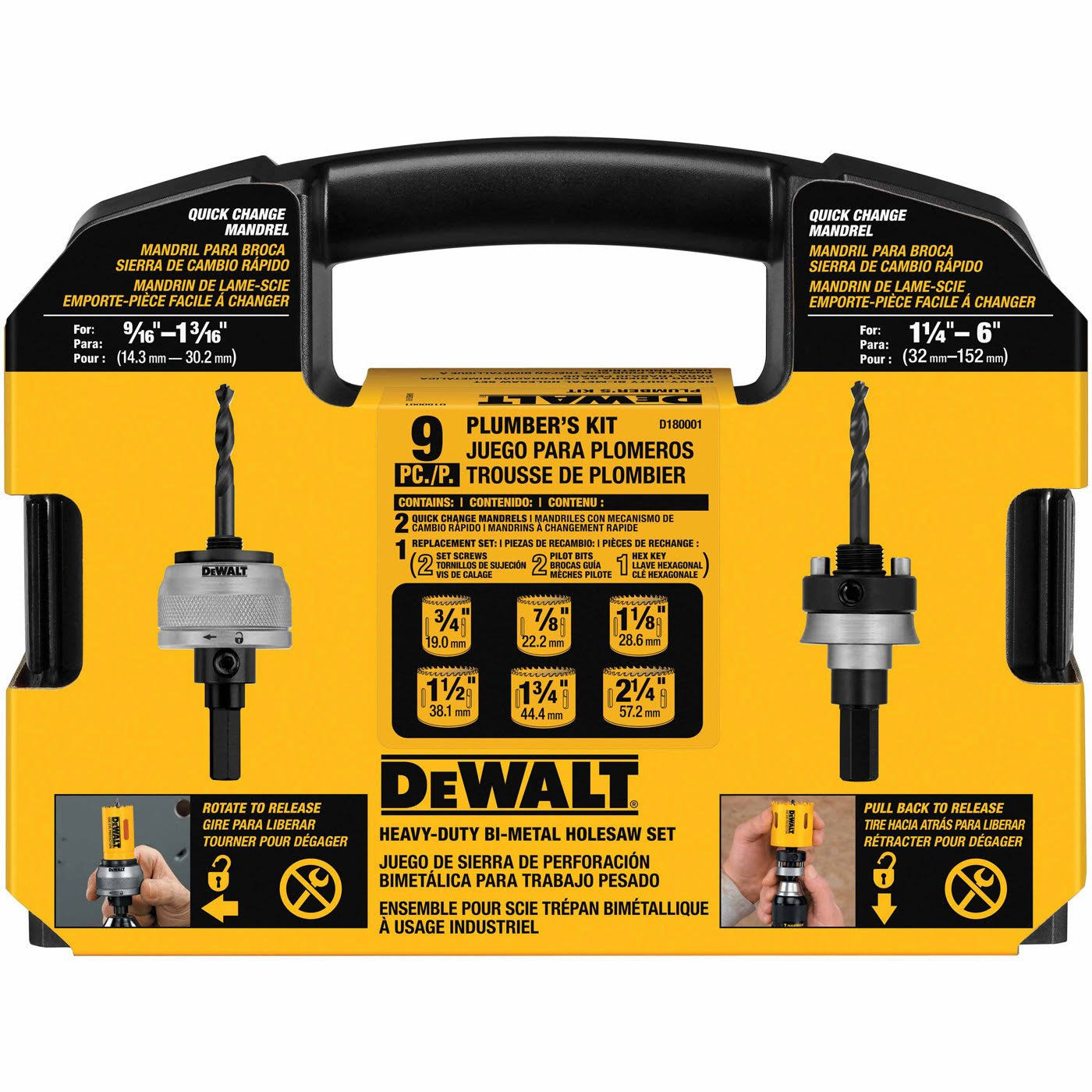Plumber's Hole Saw Kit L315