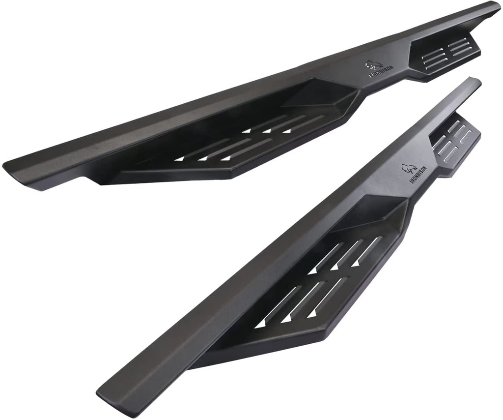 Black 5” Running Boards for Toyota Tundra CrewMax Pickup Truck (2pcs) F8229