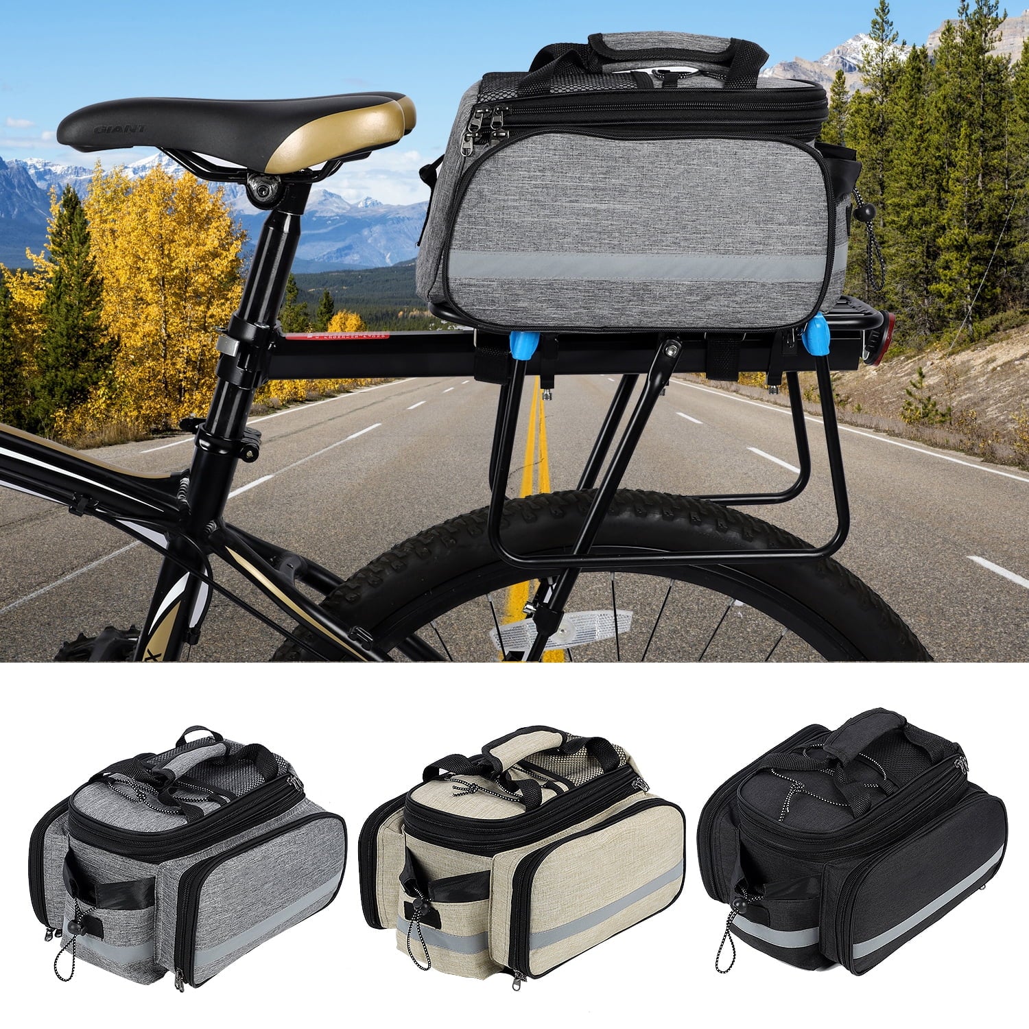 Waterproof Bike Saddle Bag B4079