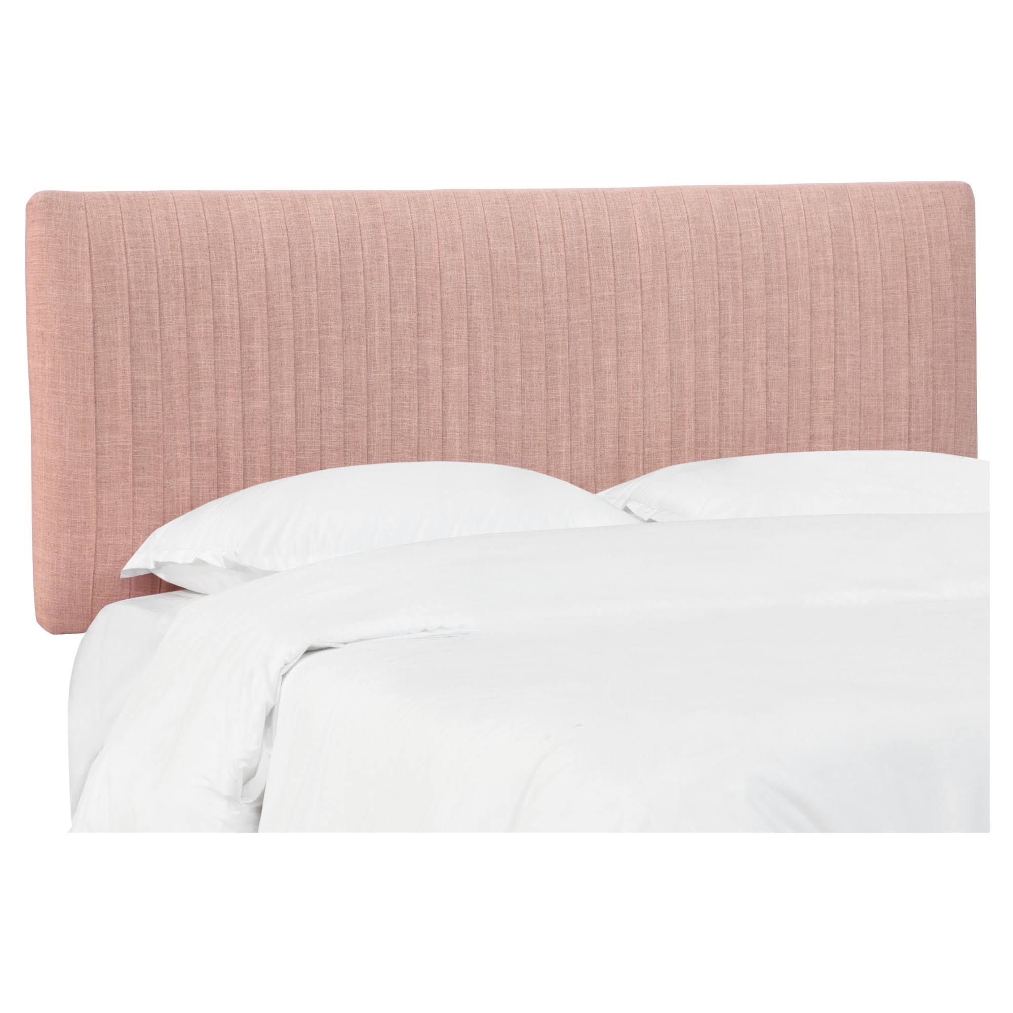 Pink Pleated Headboard Twin N15855