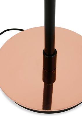 Copper and Black Floor Lamp U217