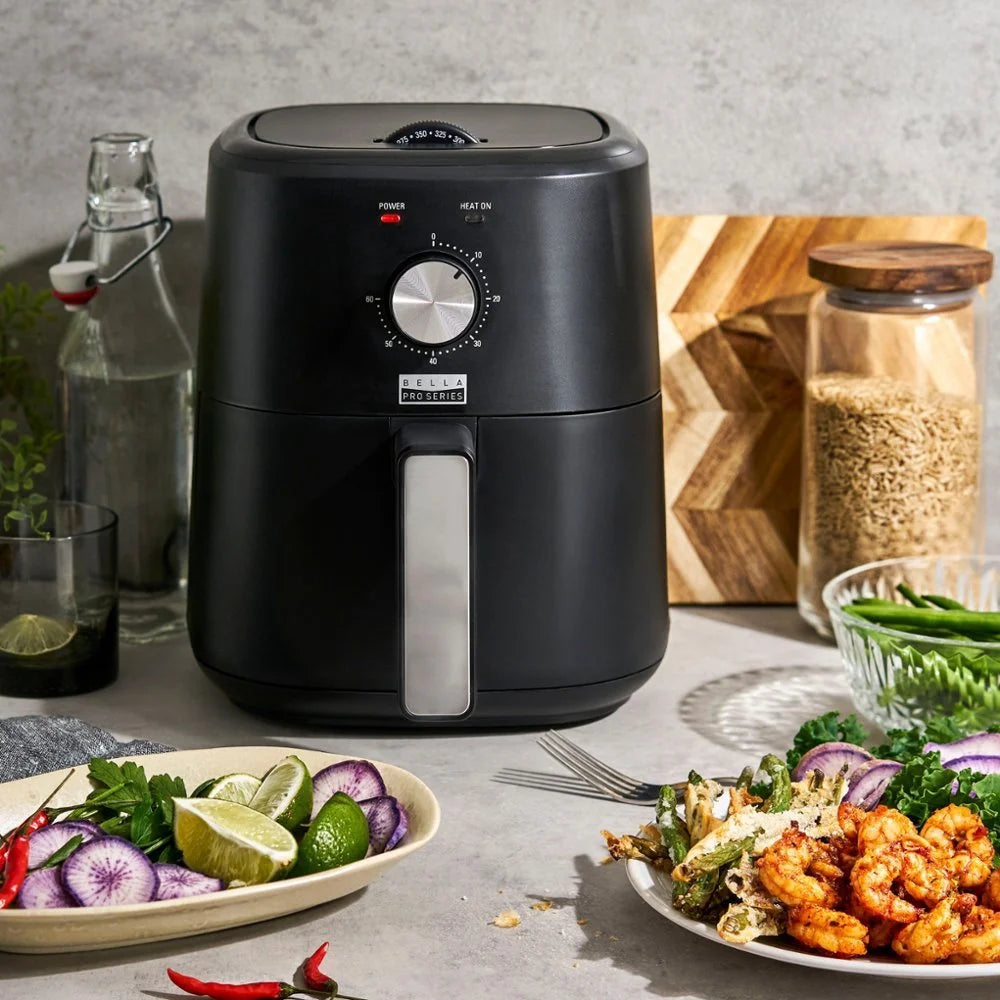 3-qt. Analog Air Fryer - Black B825101
