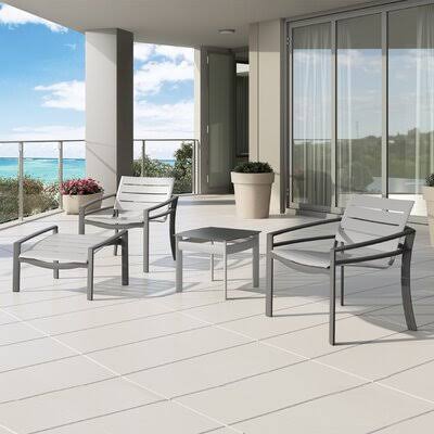 Woodland Green Aluminum Slat Patio Dining Chair I927063