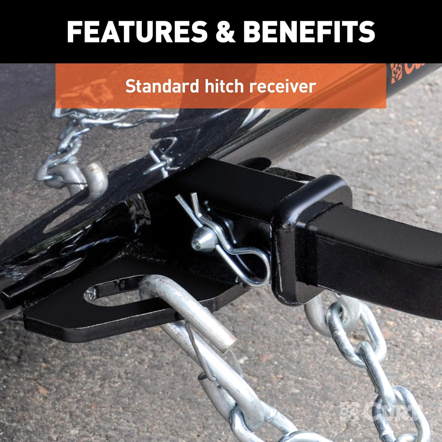 Class 1 Trailer Hitch, 1-1/4-Inch Receiver K526