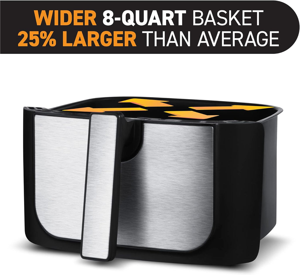 8 Quart Air Fryer Black Z69347