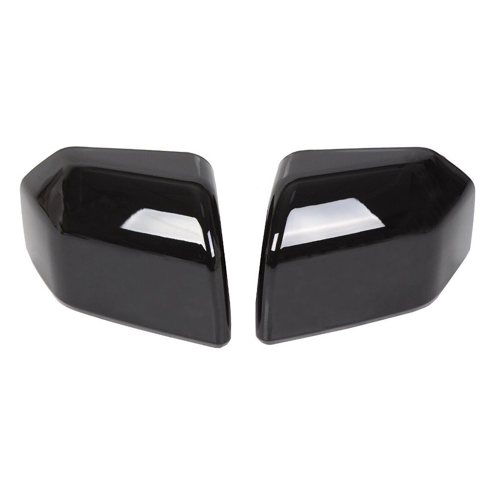 Glossy Black Mirror Covers Caps I613