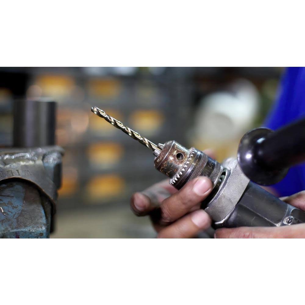 Cobalt Heavy Duty Jobber Length Drill Bit, Pack of 6 A25517