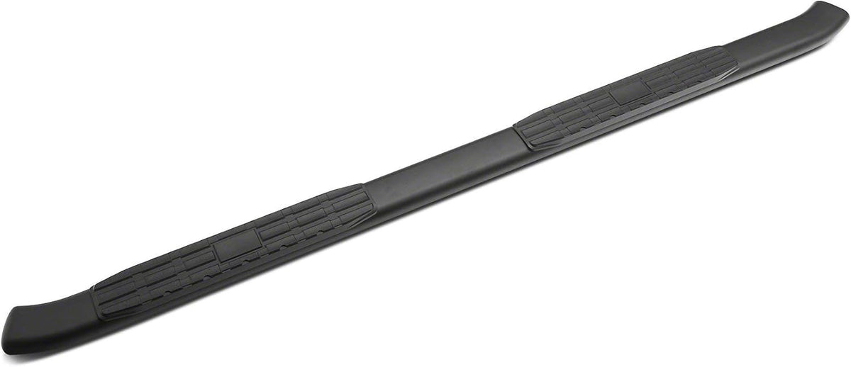 Black Oval Bent End Side Step Bars S5037