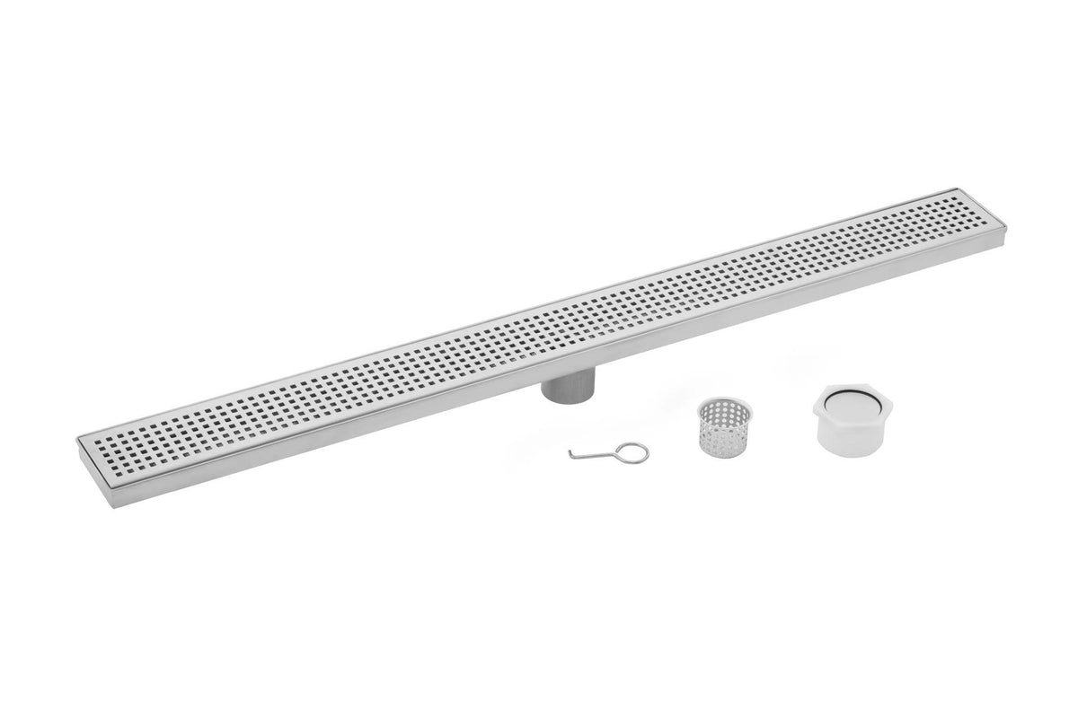 26x22 Stainless Steel Square Shower Drain R5429