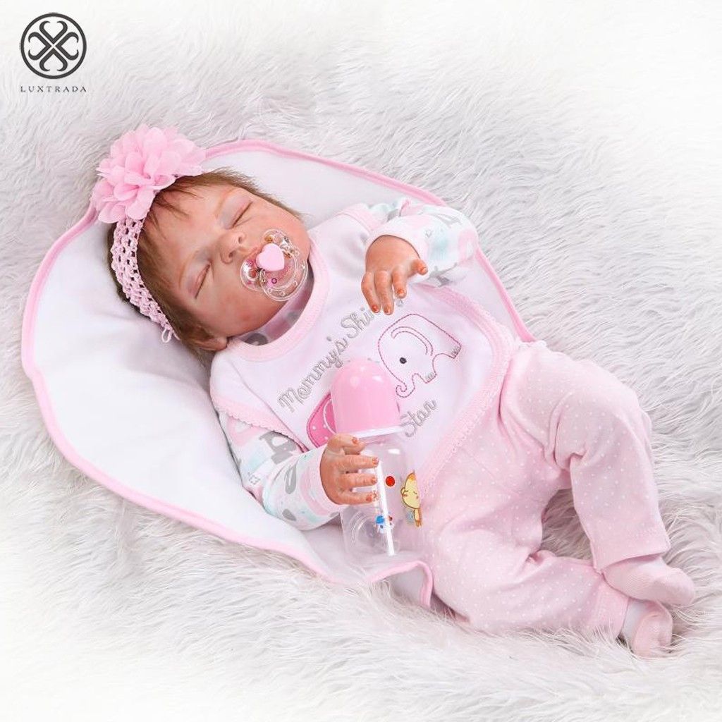 22" Full Body Silicone Reborn Baby Doll I54527