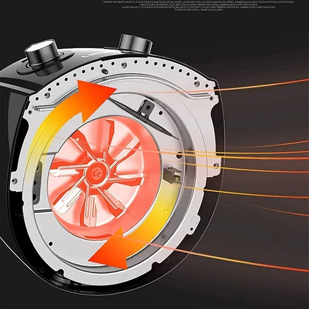 1230W Hot Air Fryer with Timer Temperature Control G586