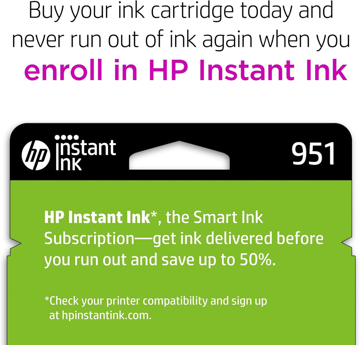 HP 951 Cyan, Magenta, Yellow Ink Cartridges (3-pack) X96933