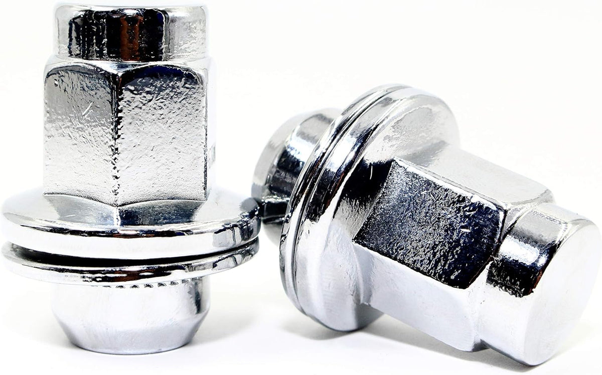 Set of 20 Chrome 14x1.5mm Hex Mag Washer Replacement Lug Nuts Z511