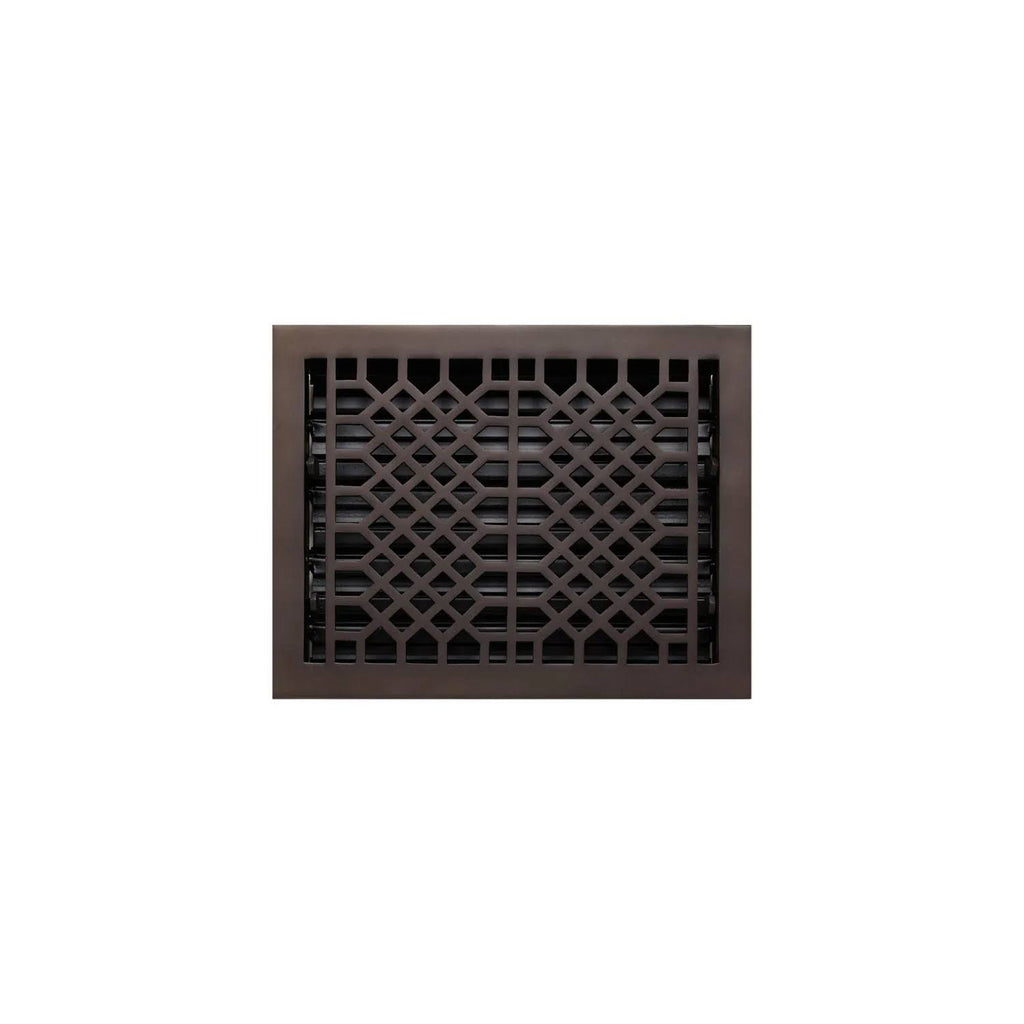 Oil Rubbed Bronze Floor Register I3714