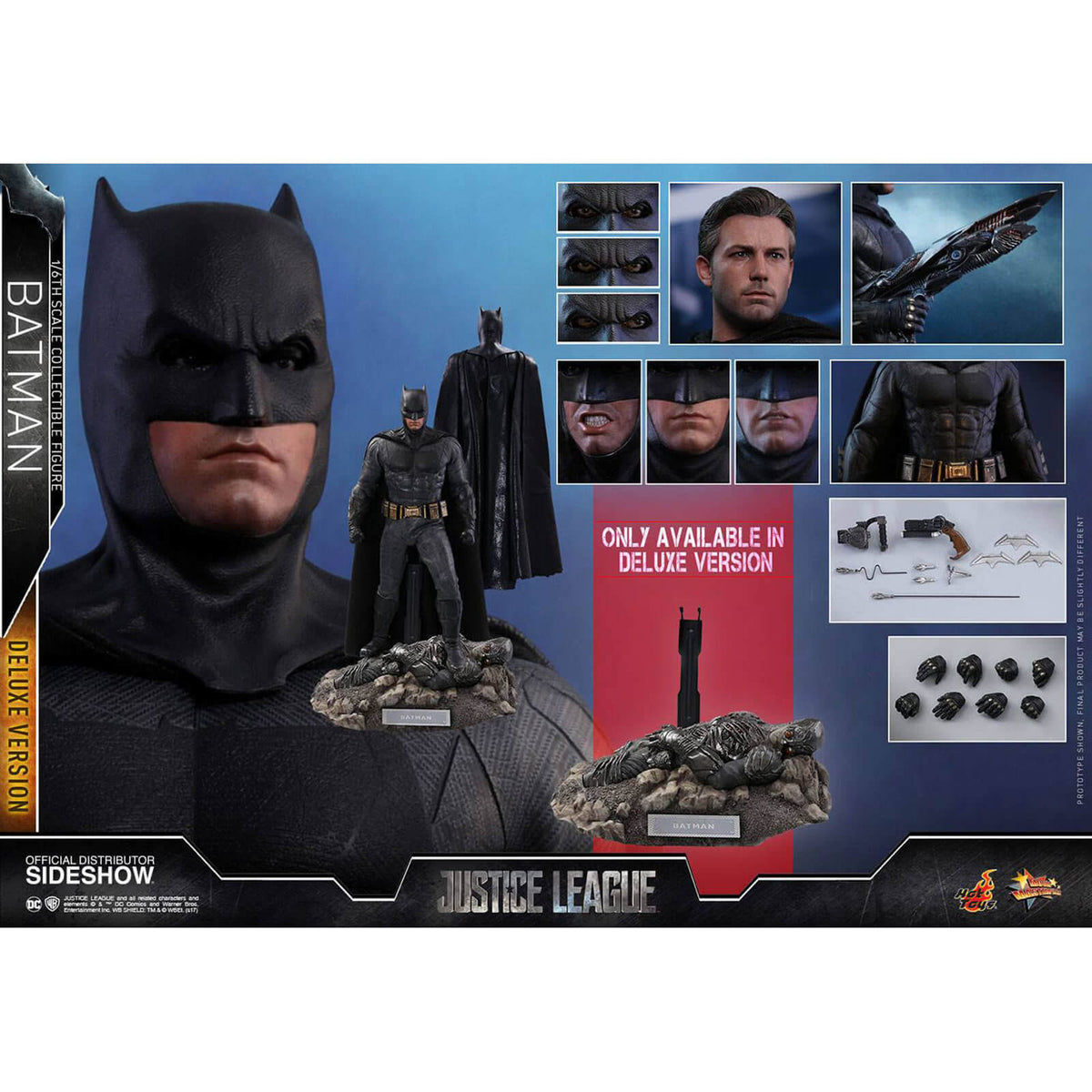 1/6 Justice League Batman Deluxe Sixth Scale Figure I675231