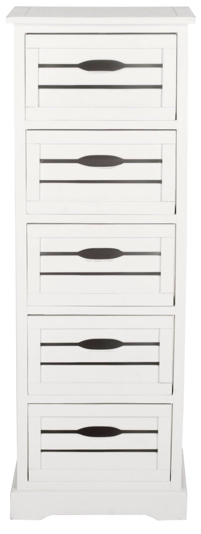 Red 5 Drawer Cabinet F218678