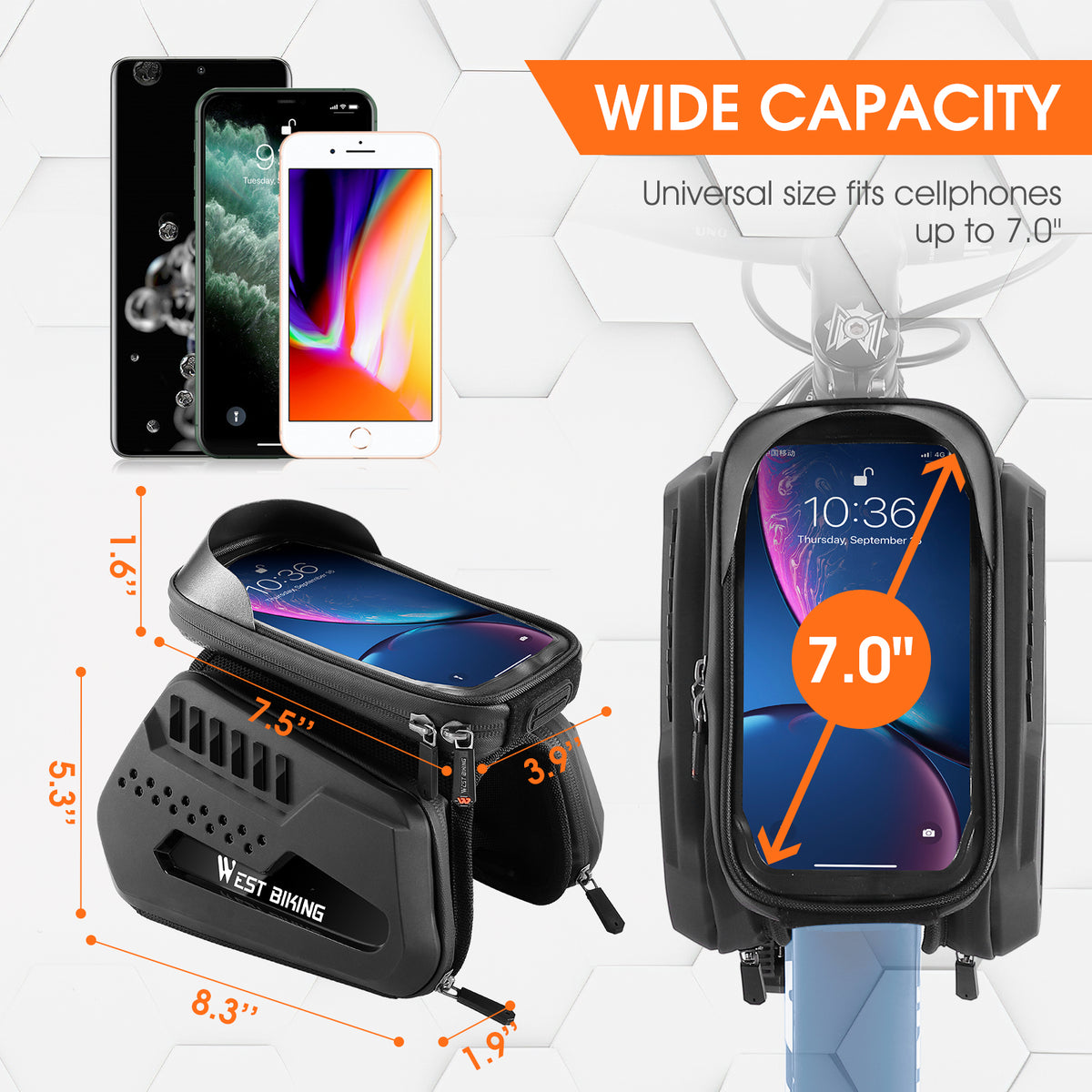 Waterproof Bike Frame Bag N966