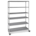 6-Level Commercial Storage Shelving, Grey Y65900