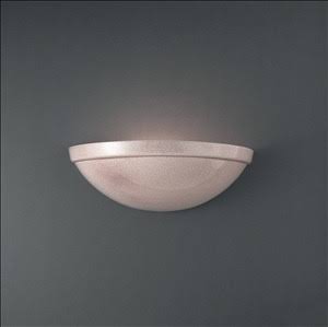Rimmed Quarter Sphere Wall Sconce D5578