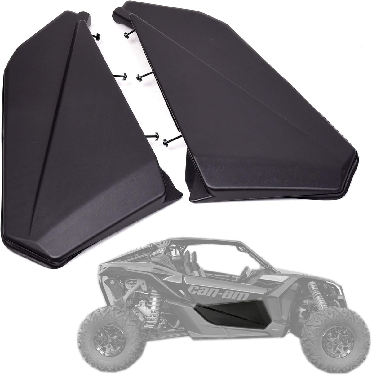 Lower Door Panels Insert Kit for Can Am Maverick X3 2 door 2017 2022 C18201