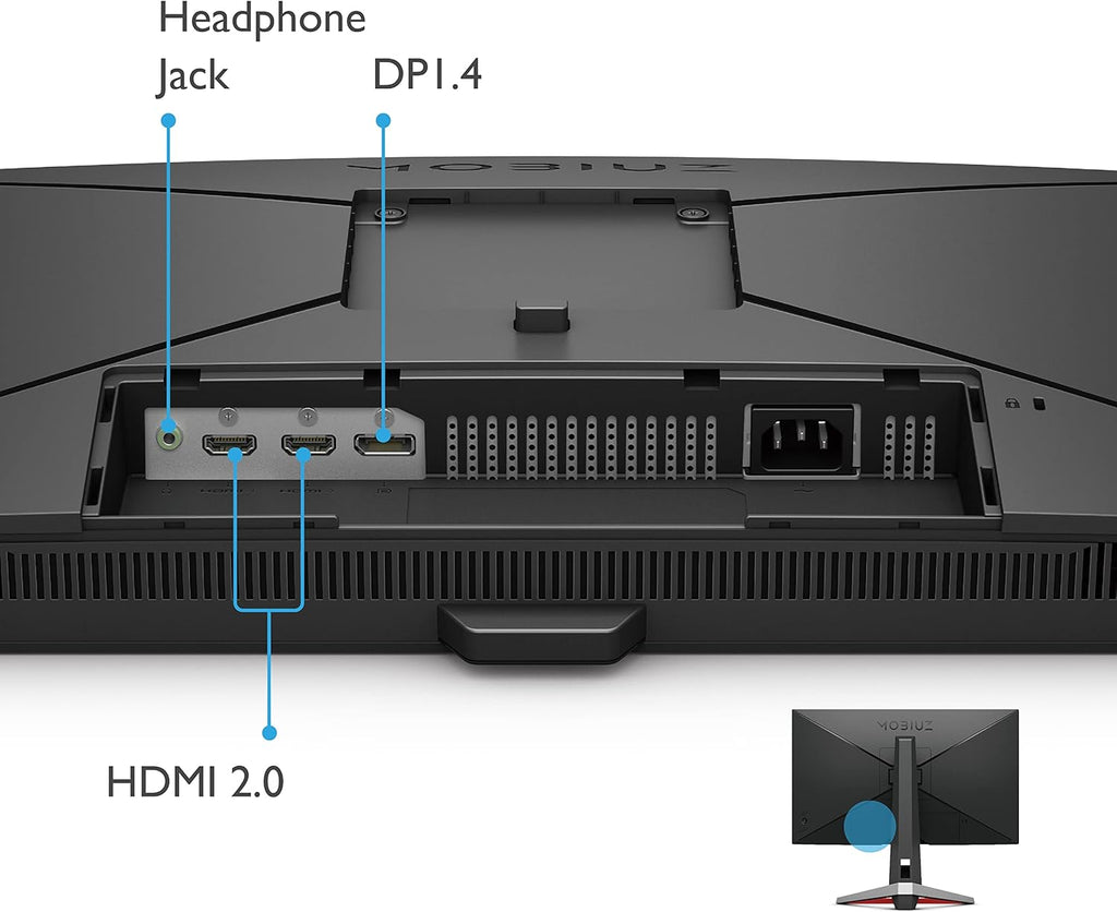 24.5 1080p IPS Gaming Monitor with 165Hz 1ms FreeSync Premium HDRi Dual 2.5W Speakers Height Adjustable Stand C647