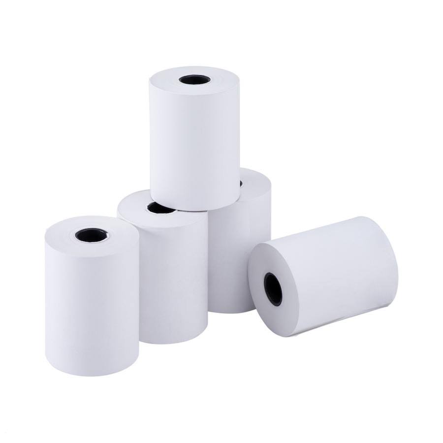White Thermal Paper Rolls, Case of 50 Z432247
