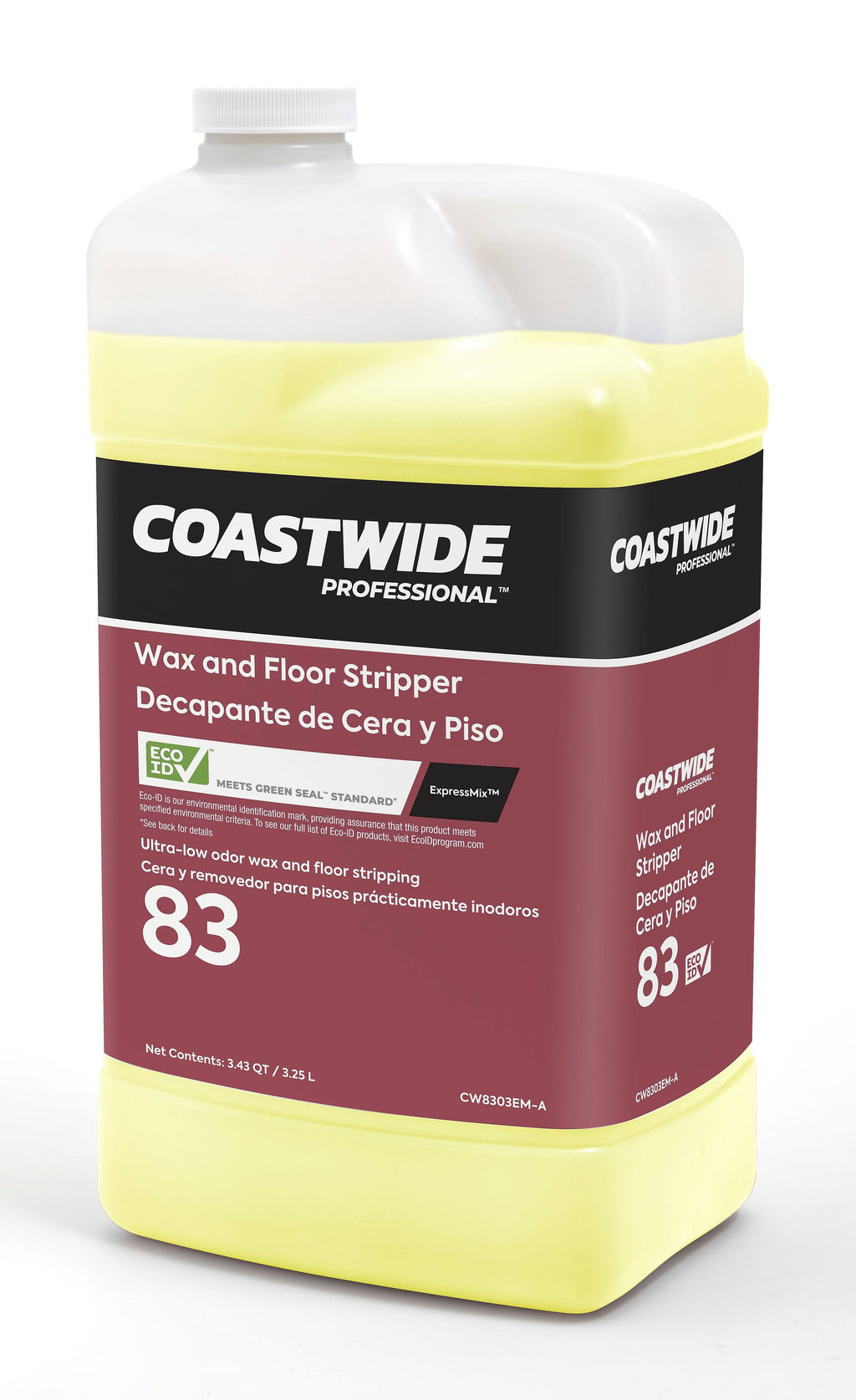 Wax and Floor Stripper 3.25 L Bottle 2/Carton Y86277