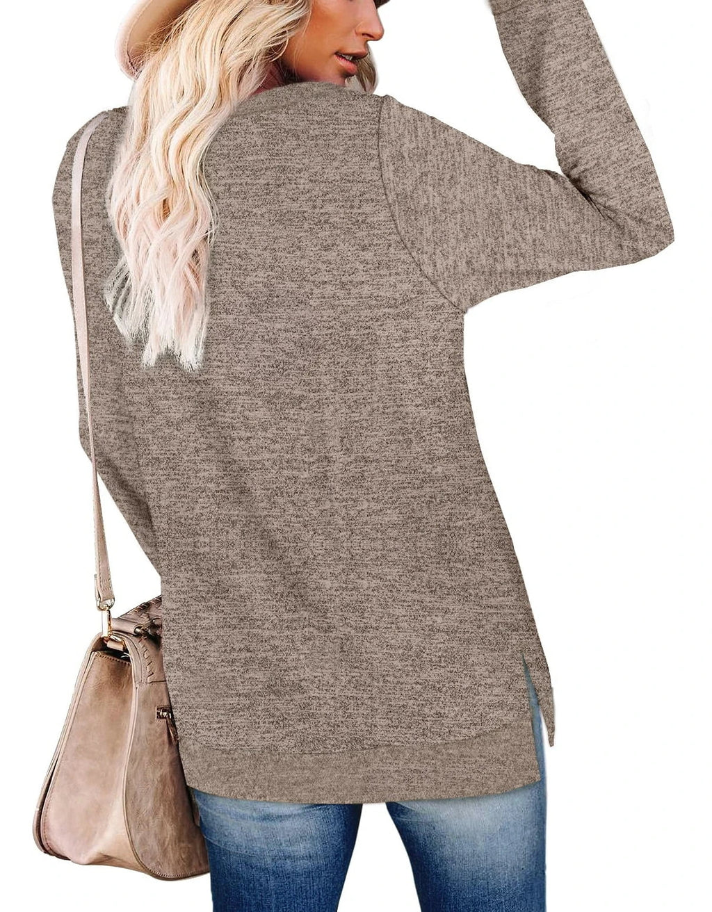 Color Block Long Sleeve Sweatshirt K6062