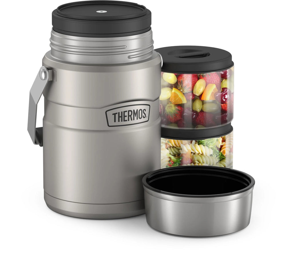 47 Ounce Stainless Steel Food Jar H667