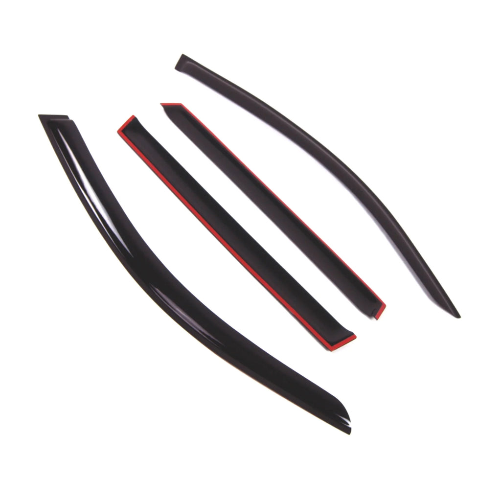 Smoke Tinted 4 Pcs Window Visor Deflector R198852