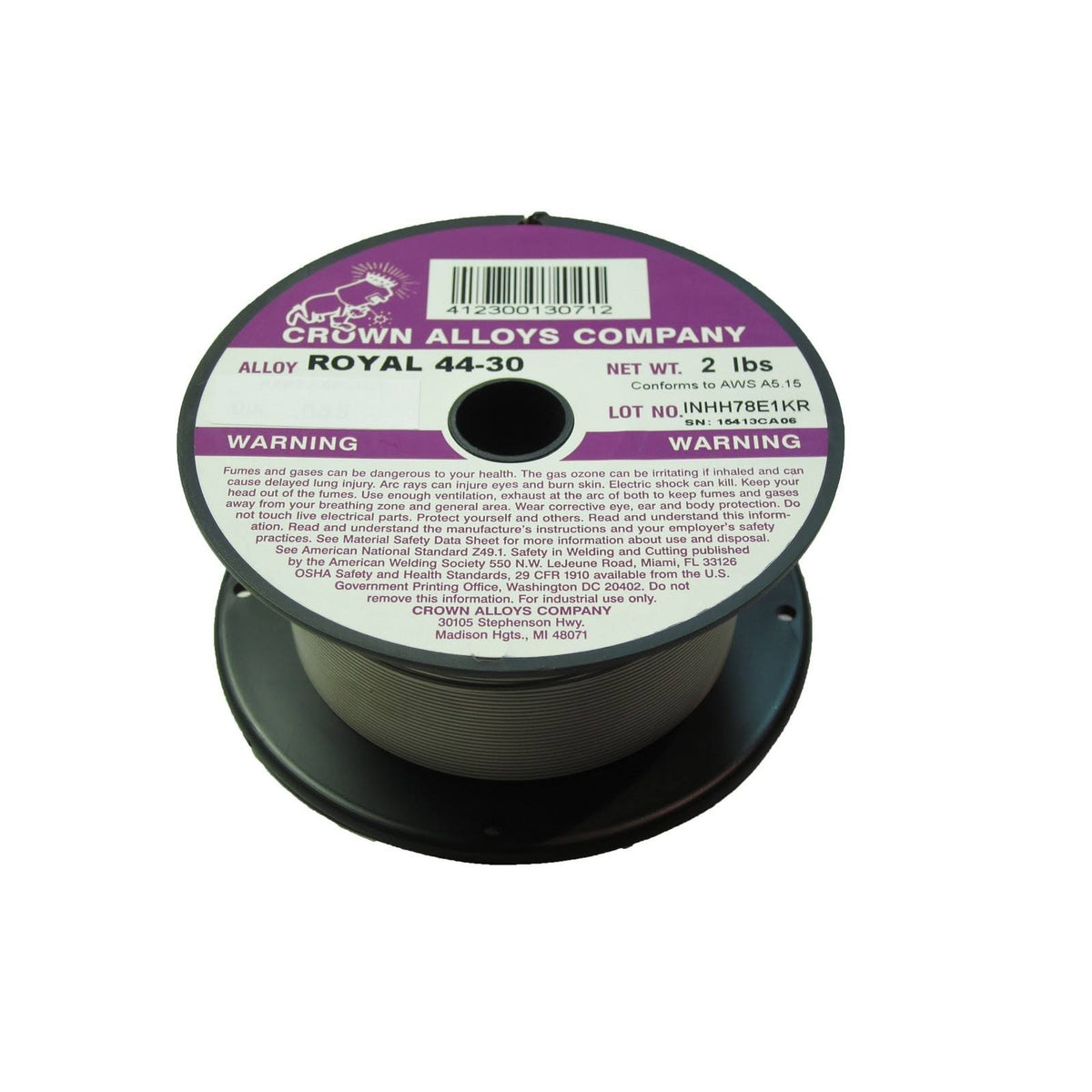 Nickel-Iron-Manganese MIG 2 lb Spool O43875
