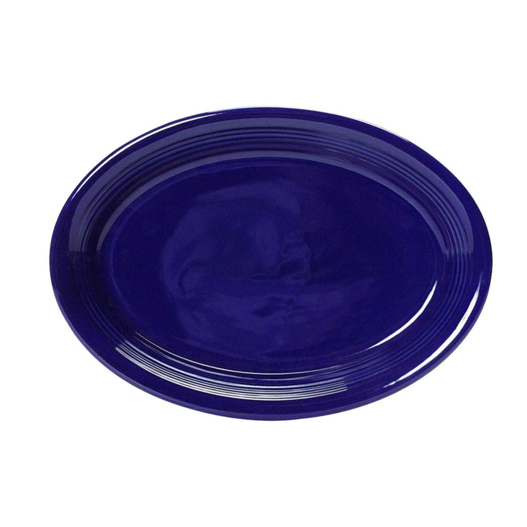 9 3/4 x 7 Oval Platter Cobalt, Case of 24 W444727