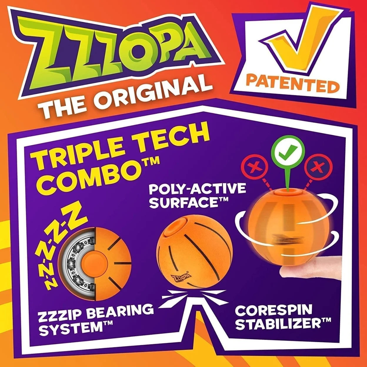 Fidget Stress Mini Ball 4pk Z89456