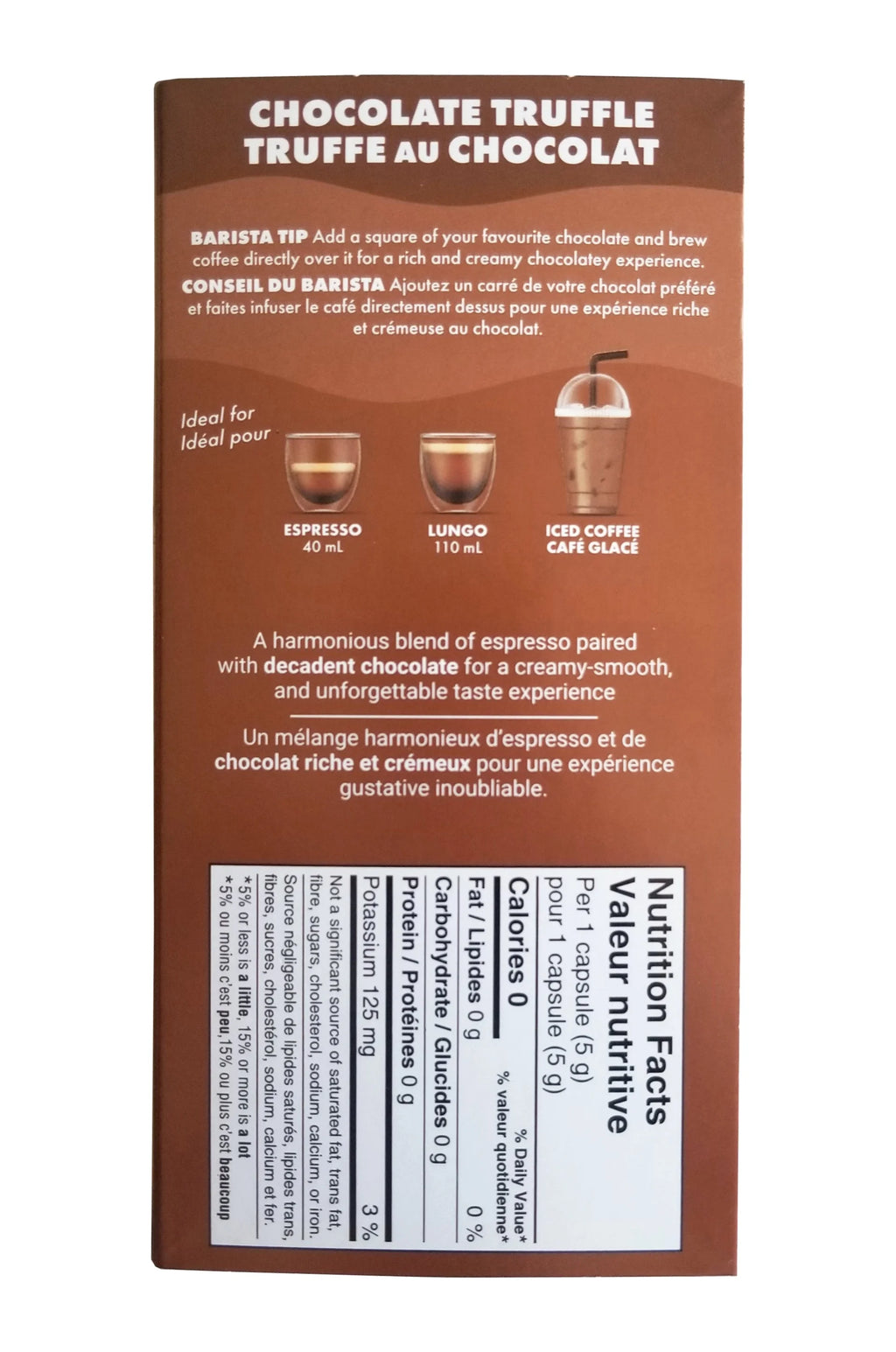Chocolate Truffle Coffee, 10 Aluminum Capsules, 1.75 oz. Box F7045