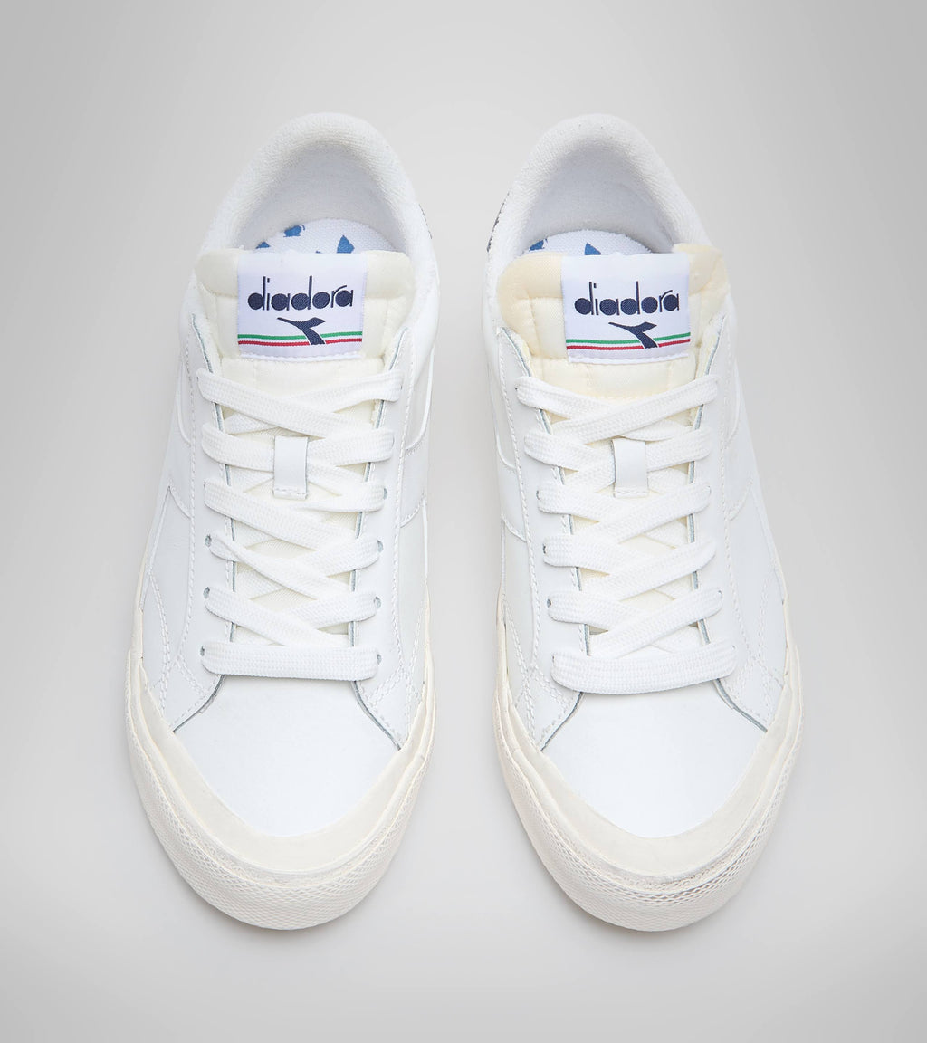 Dirty White Leather Shoes D535982