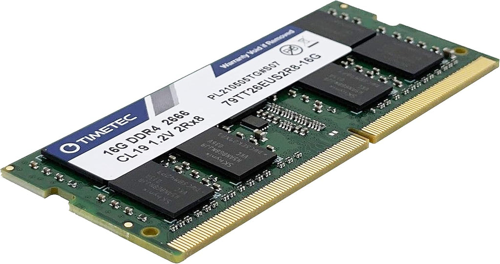 16GB KIT (2x8GB) DDR3/DDR3L 1600MHz PC3L-12800 1.35V Non-ECC Unbuffered SODIMM RAM Pack of 2 V181714