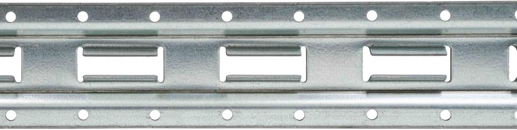 8 Pack 5' Vertical E-Track Galvanized Steel Tie-Down Rail H11115