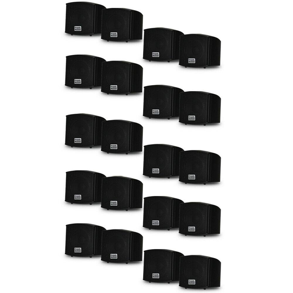 Black Indoor Speakers 10 Pair Pack Z351988