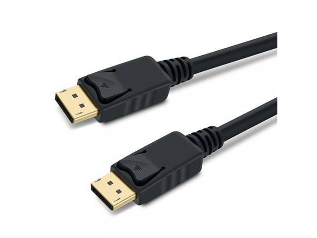 Gold Plated DisplayPort to DisplayPort Cable 10 Feet Black H288