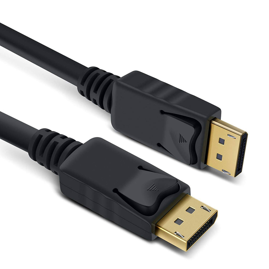 Gold Plated DisplayPort to DisplayPort Cable 10 Feet Black H288